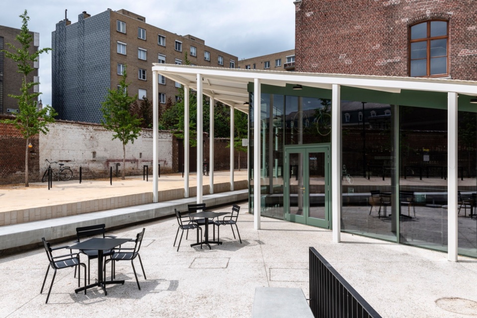 cycling museum renovation by callebaut architecten
