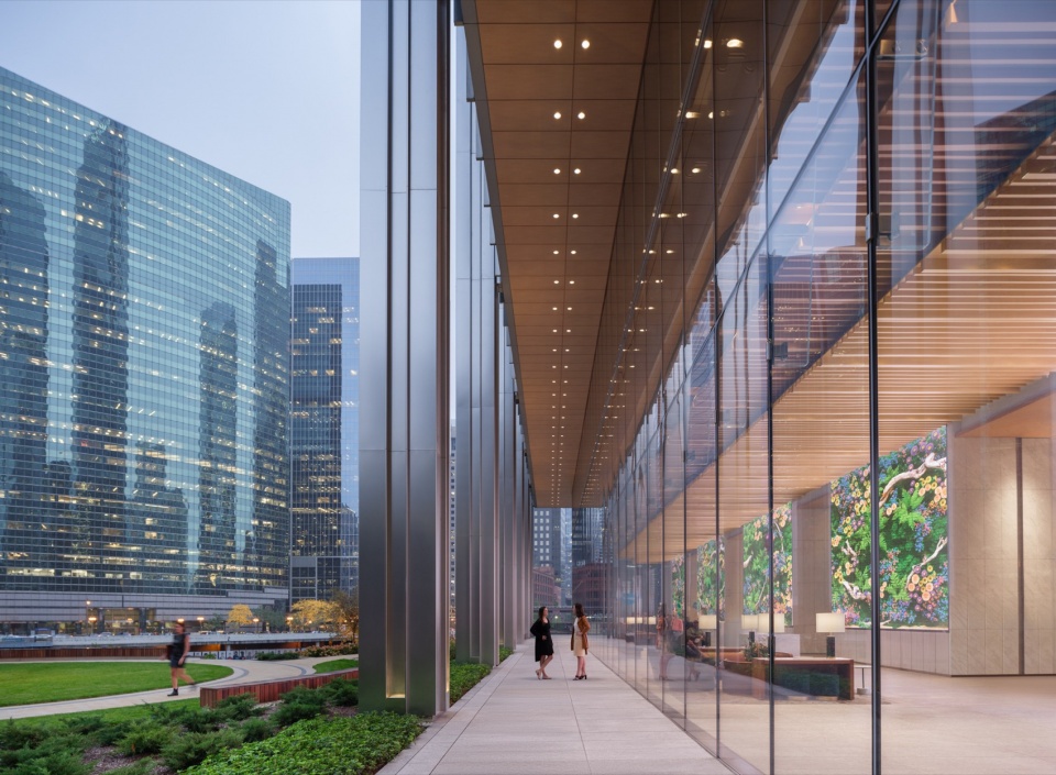 salesforce tower chicago by pelli clarke partners