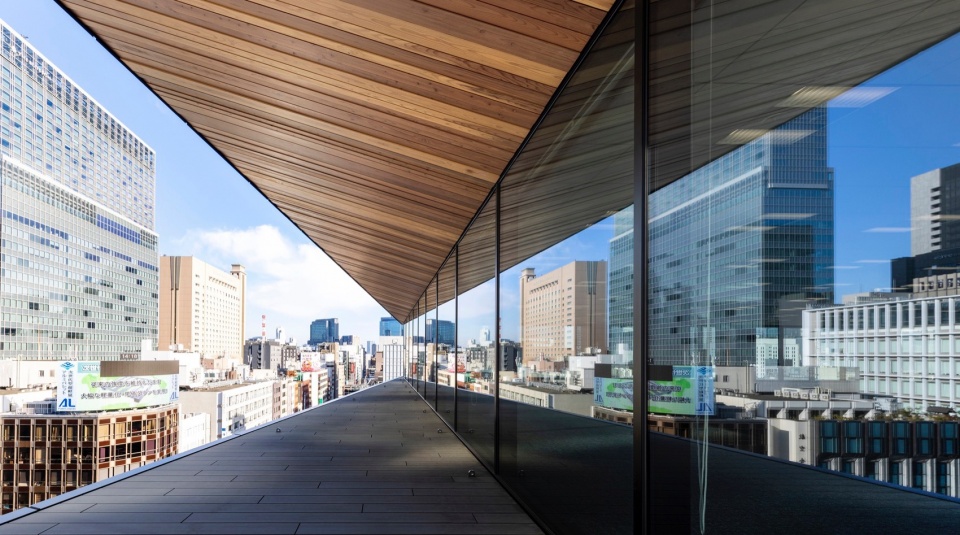 ginsen nishi shimbashi building by nikken sekkei ltd