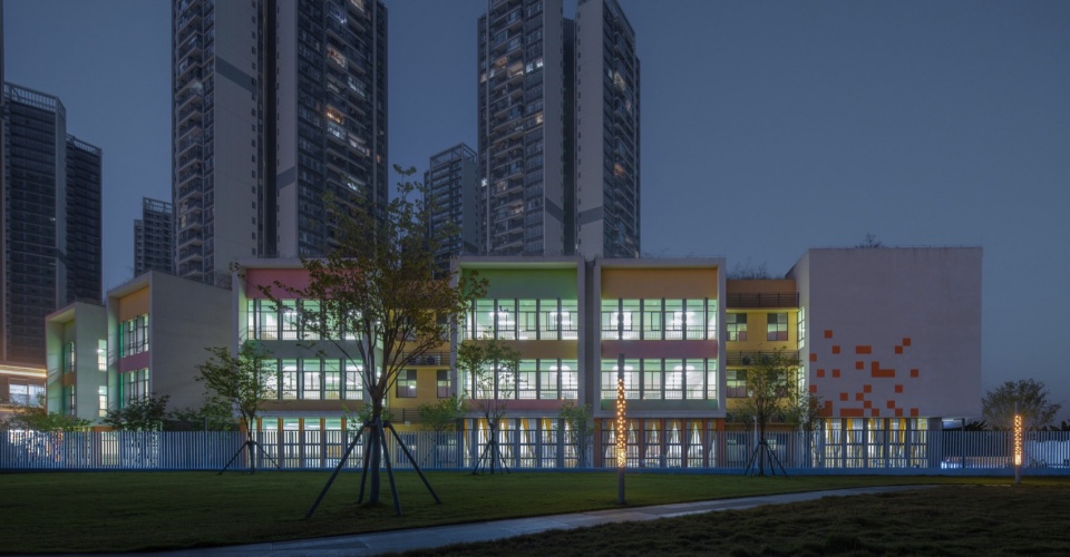 little water droplets kindergarten by atelier cns lt architects