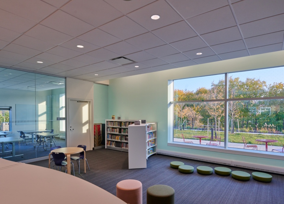 meaford public library by lga architectural partners