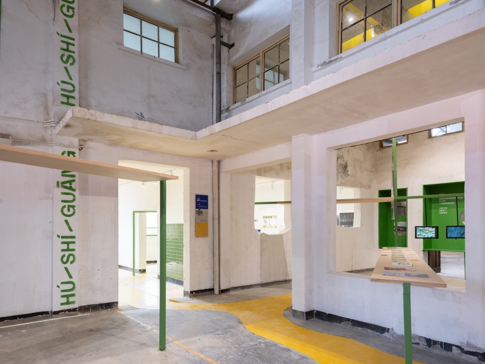 start from hushiguang exhibition south gallery space design by swoop