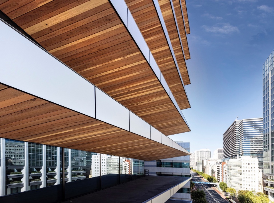 ginsen nishi shimbashi building by nikken sekkei ltd