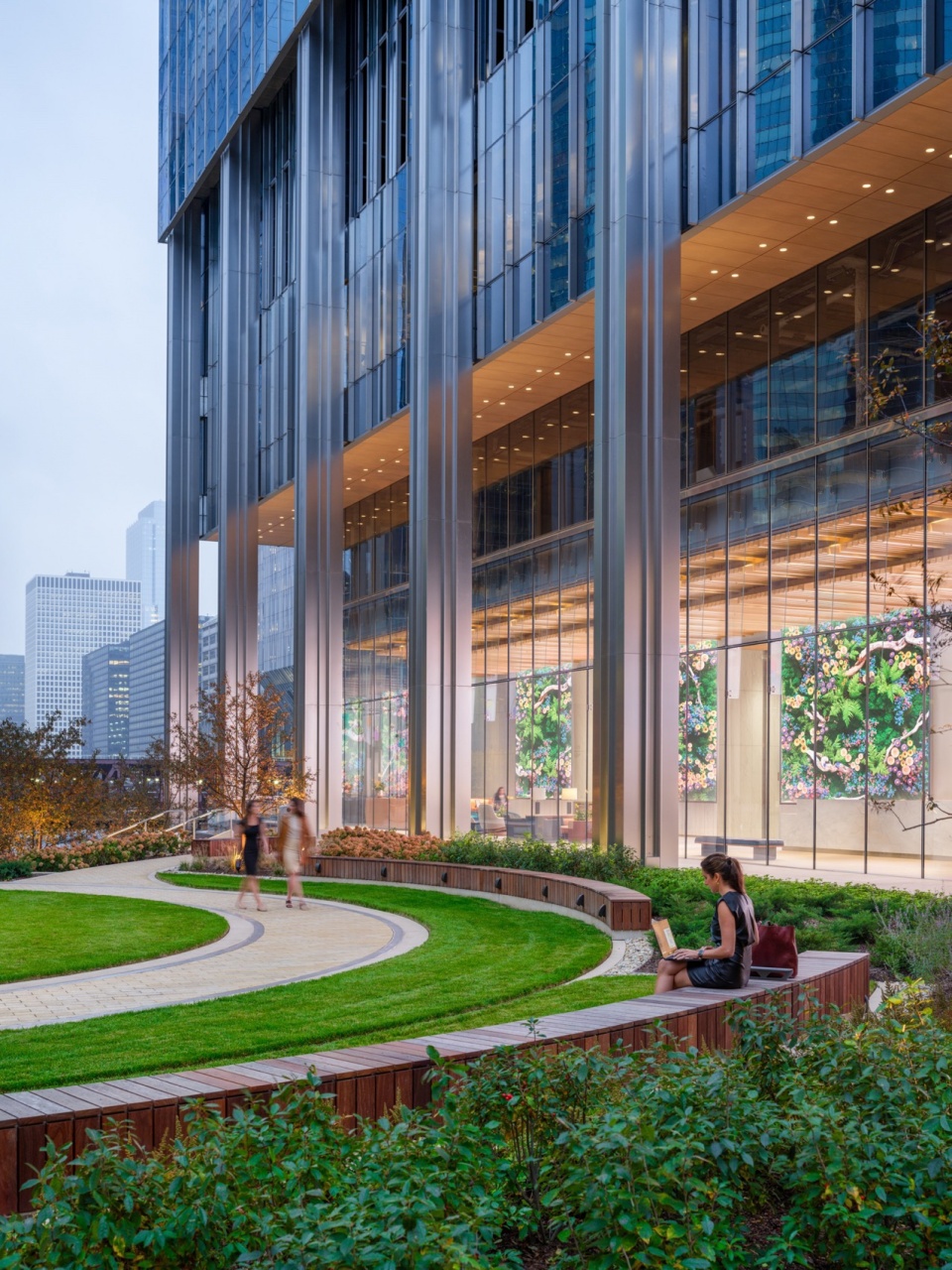 salesforce tower chicago by pelli clarke partners