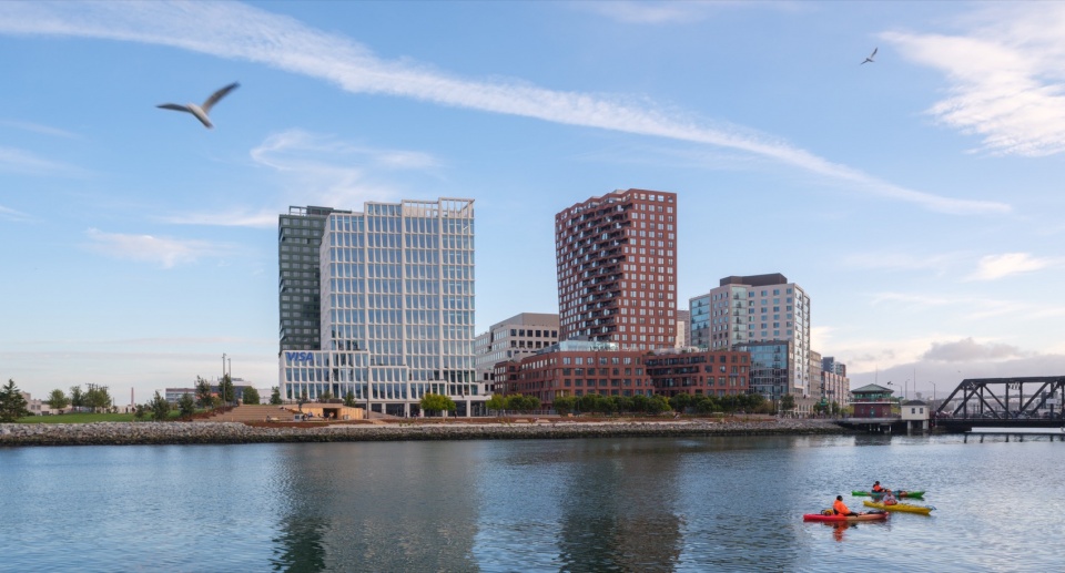 visas market support center by henning larsen