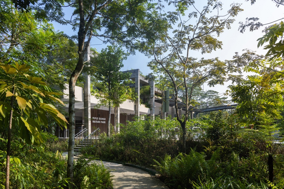 rifle range nature park by henning larsen