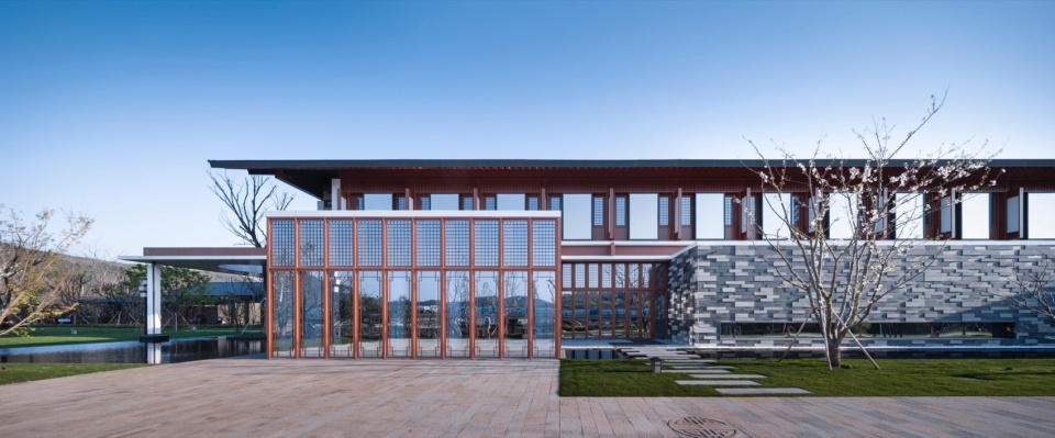 exhibition center of suzhou life and 9 town design studio for urban architecture health town by
