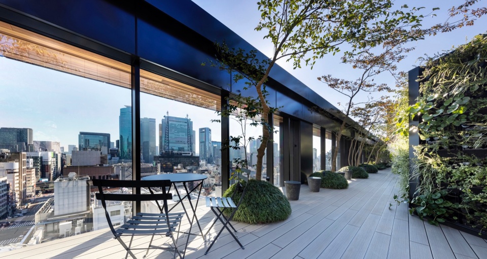 ginsen nishi shimbashi building by nikken sekkei ltd