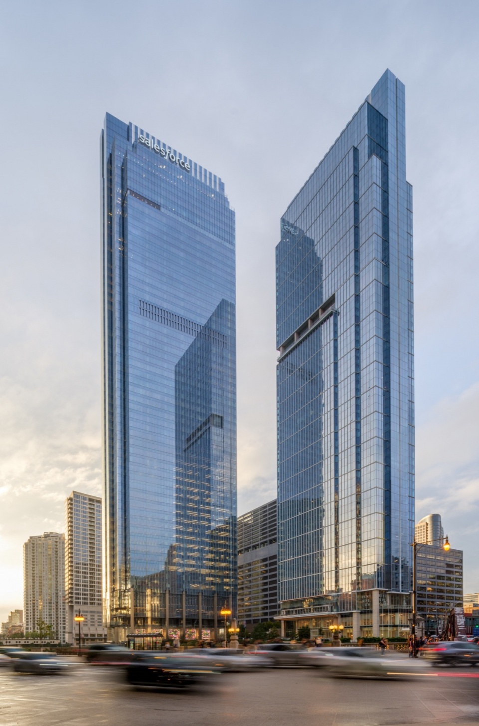salesforce tower chicago by pelli clarke partners