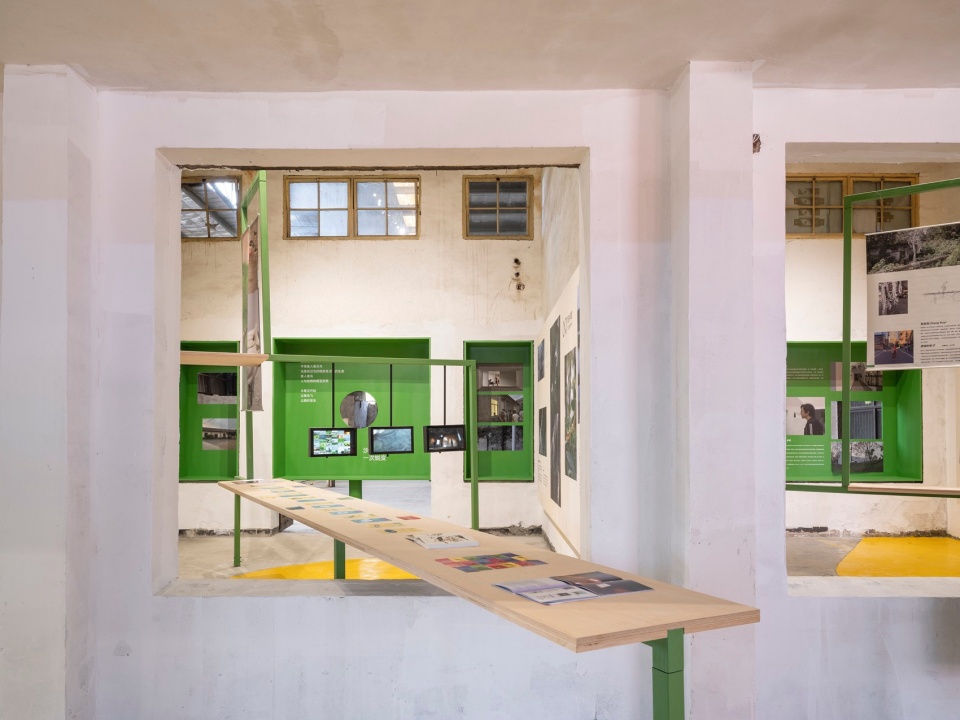 start from hushiguang exhibition south gallery space design by swoop