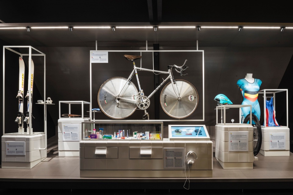 cycling museum renovation by callebaut architecten