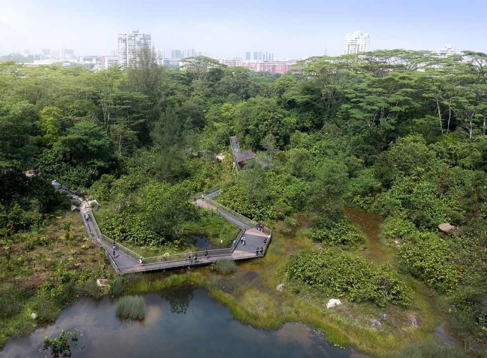 rifle range nature park by henning larsen