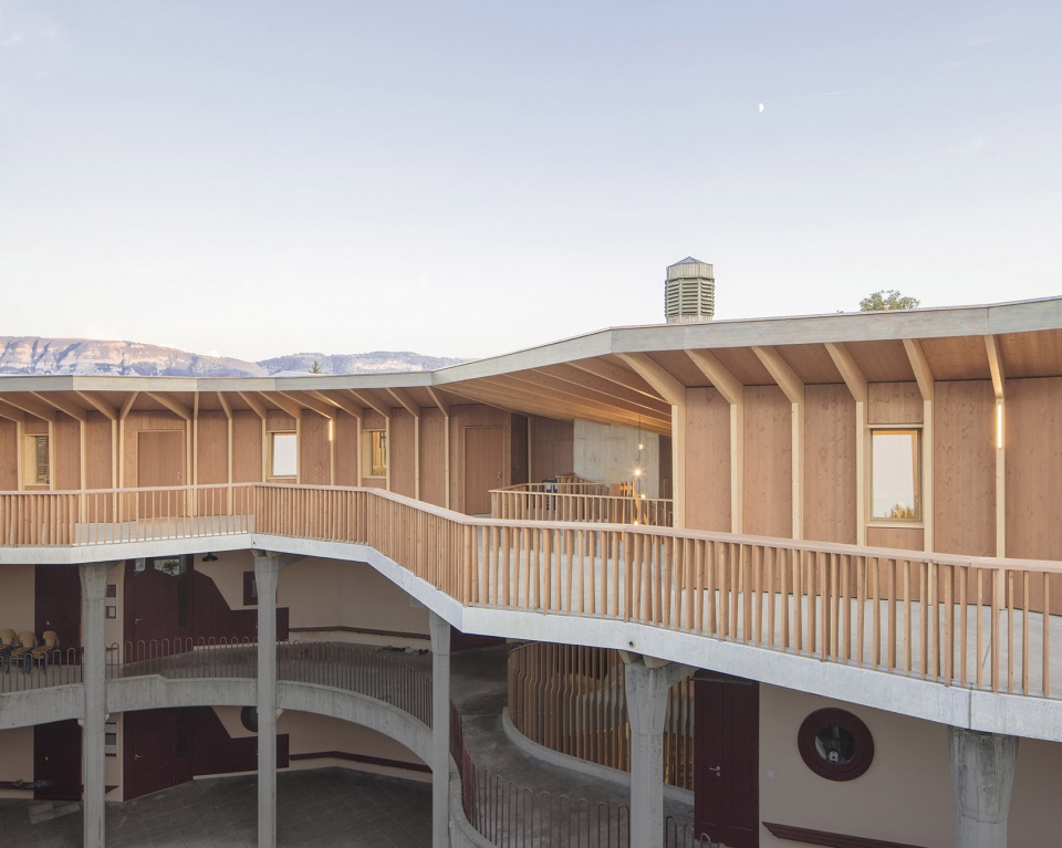 rudolf steiner school of geneva by local architecture