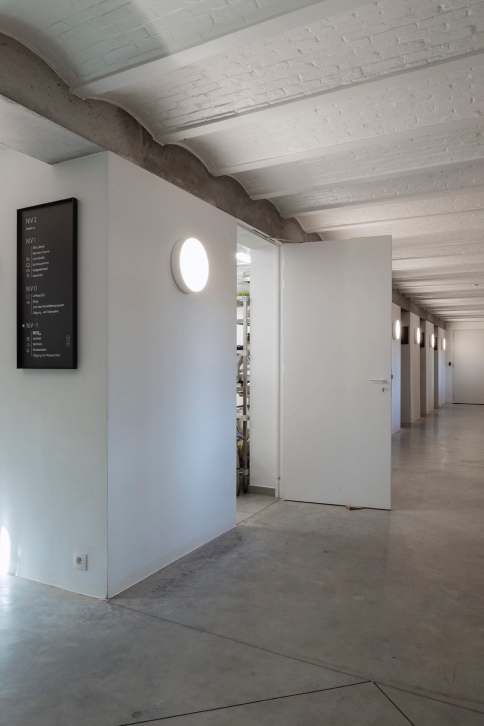 cycling museum renovation by callebaut architecten