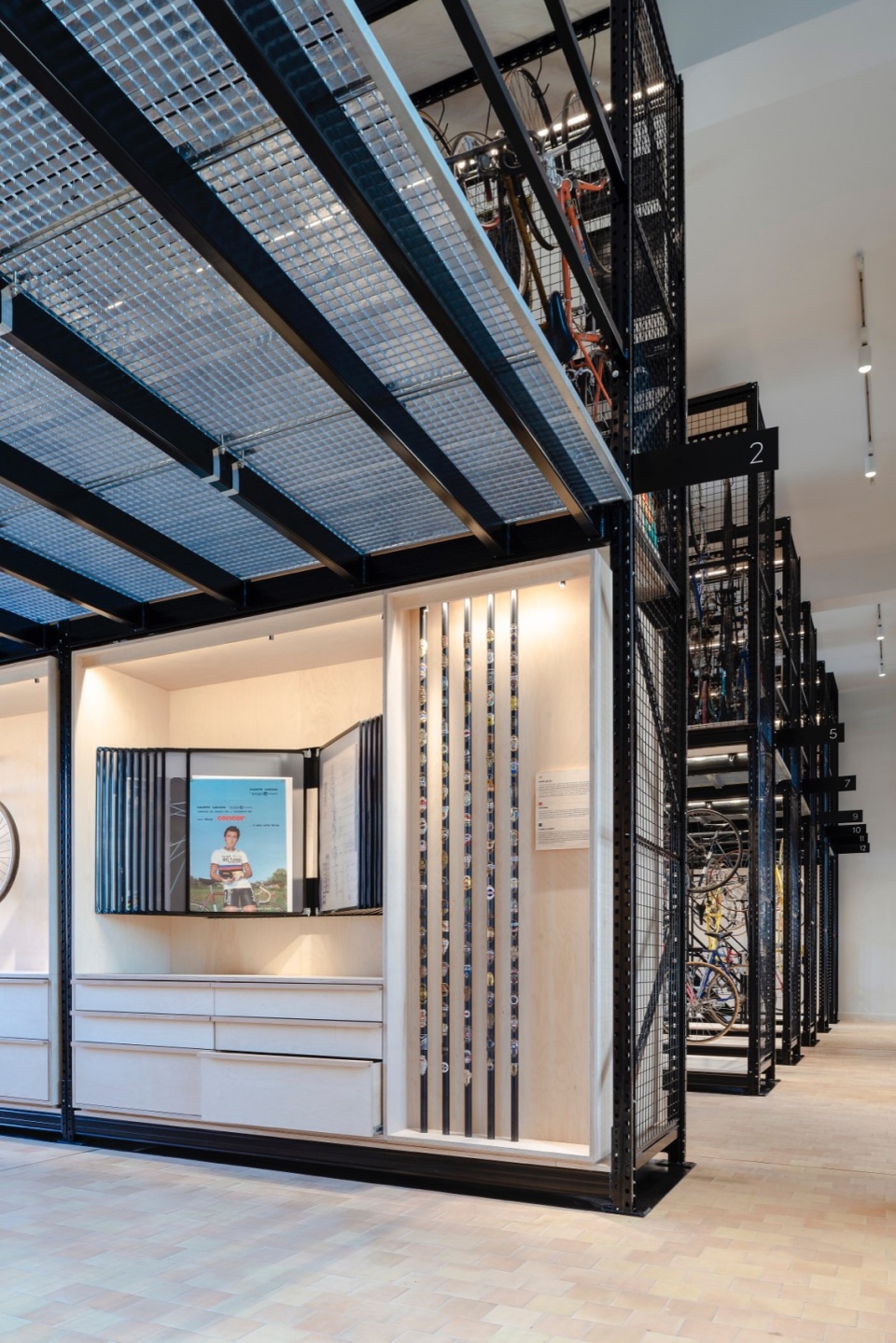 cycling museum renovation by callebaut architecten