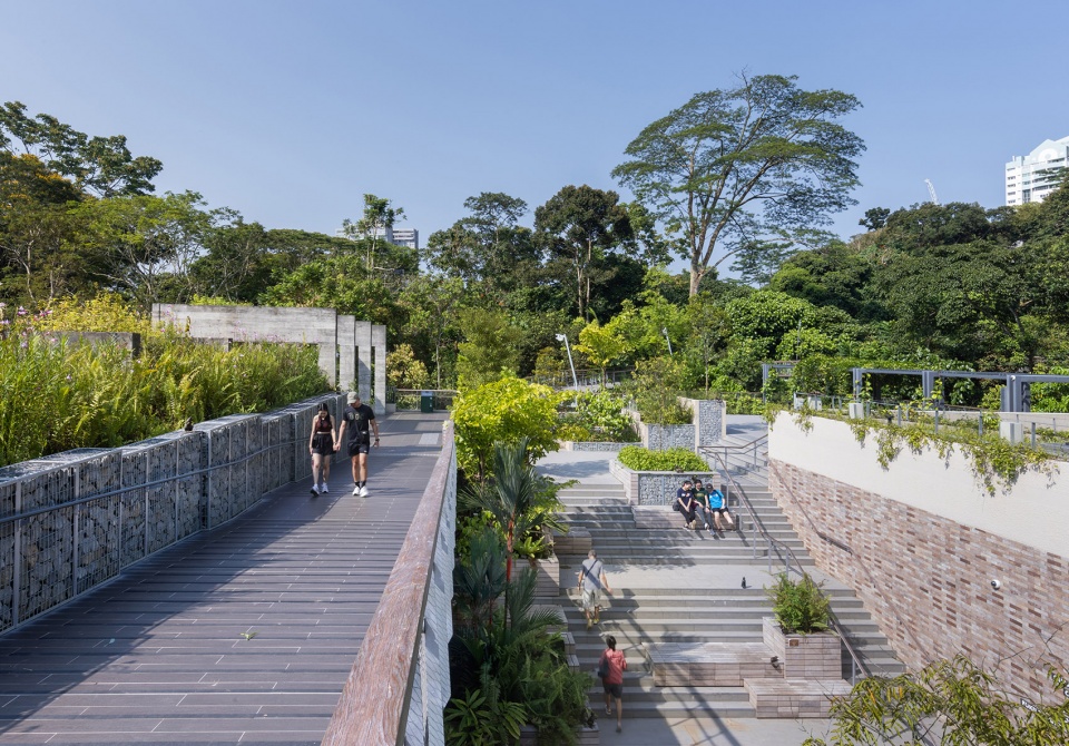 rifle range nature park by henning larsen