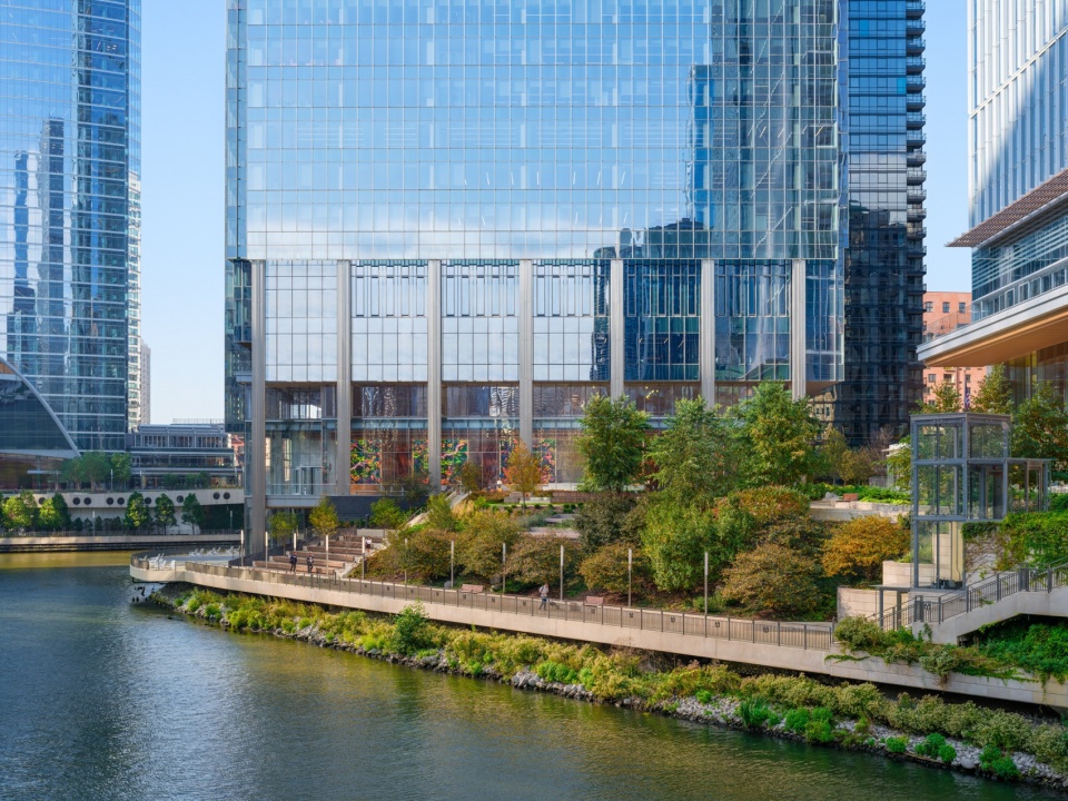 salesforce tower chicago by pelli clarke partners