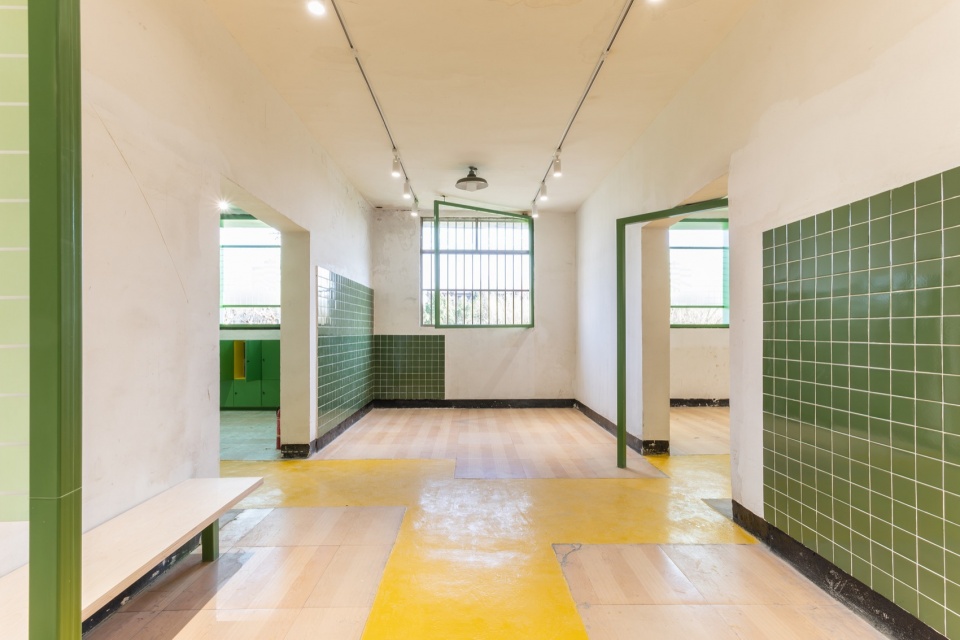 start from hushiguang exhibition south gallery space design by swoop