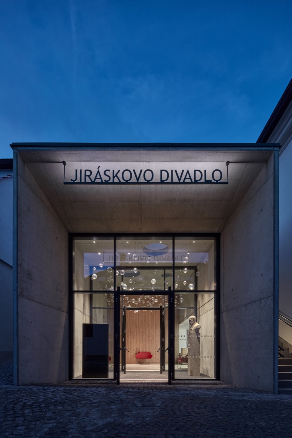 jirasek theatre reconstruction by adam rujbr architects