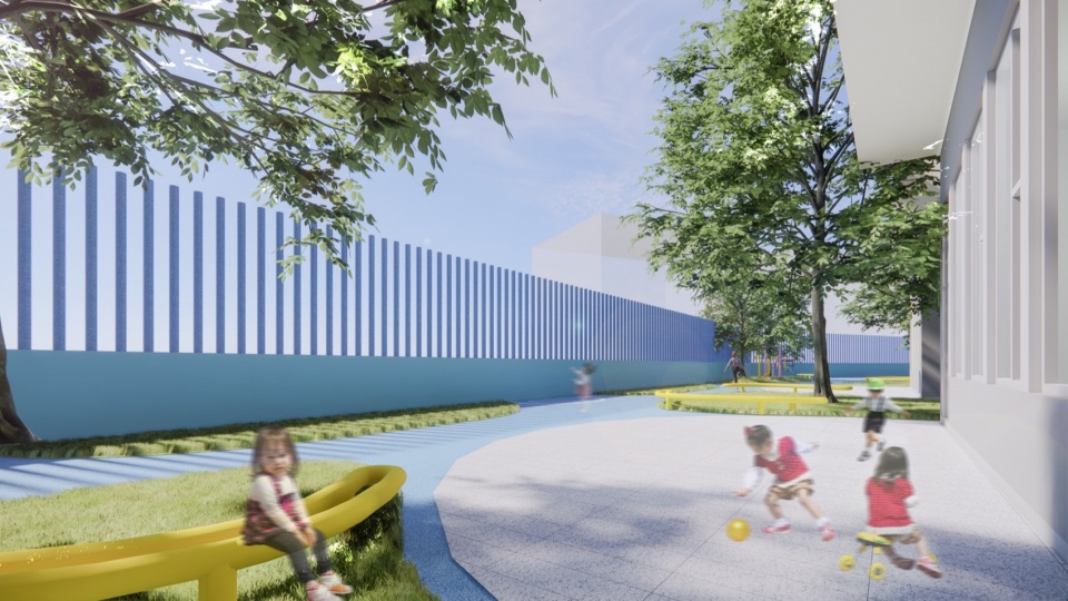 little water droplets kindergarten by atelier cns lt architects