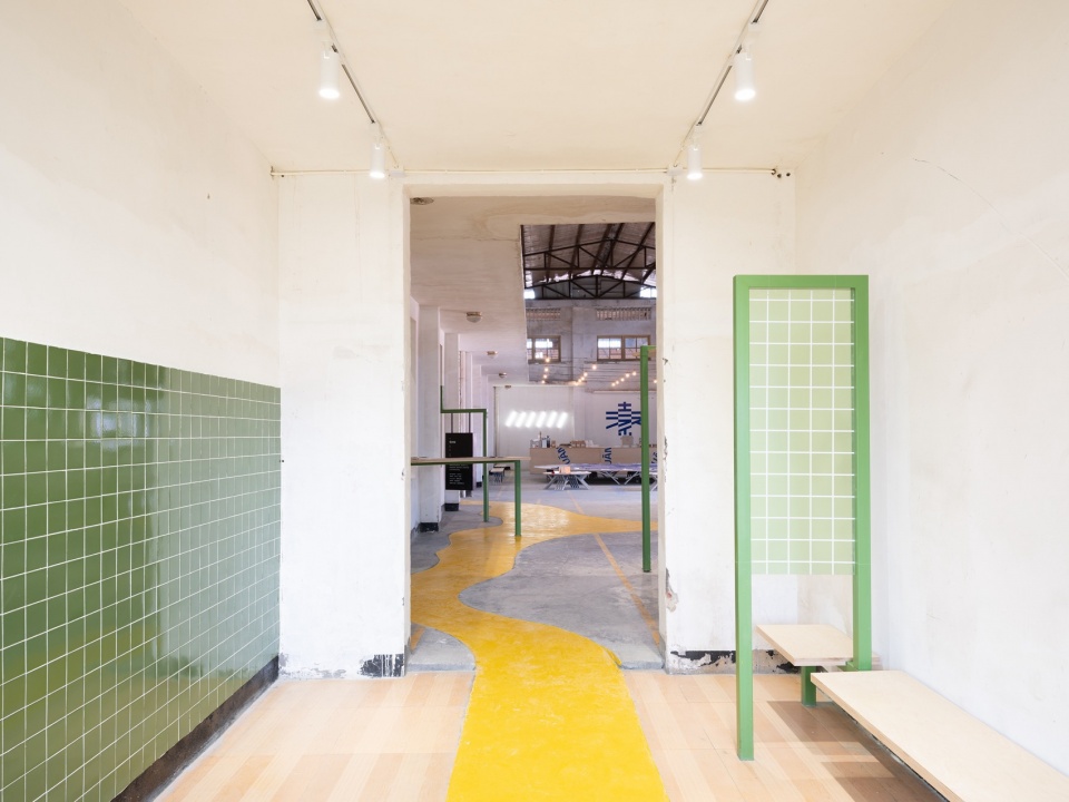 start from hushiguang exhibition south gallery space design by swoop