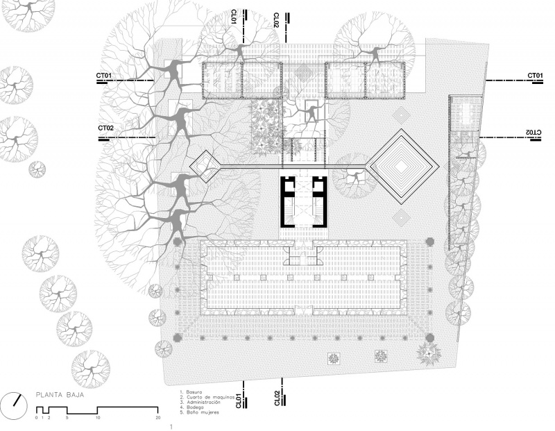 ex aduana san blas cultural center by colectivo c733