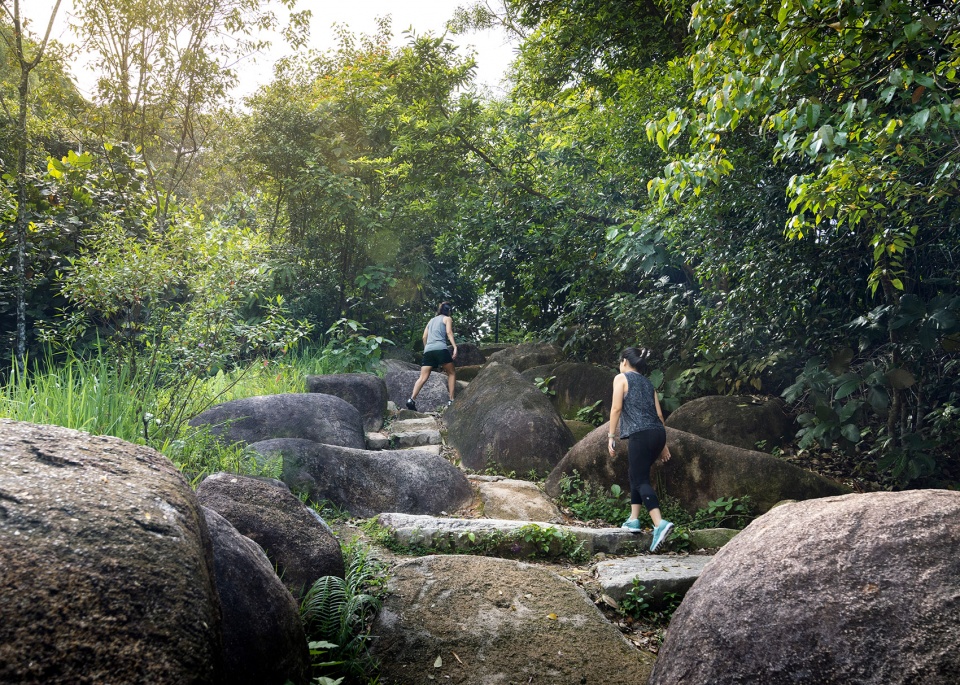 rifle range nature park by henning larsen