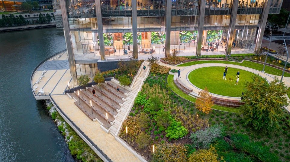 salesforce tower chicago by pelli clarke partners