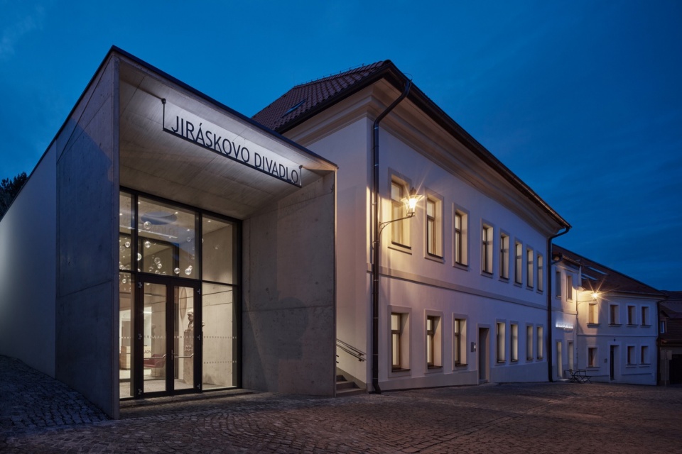 jirasek theatre reconstruction by adam rujbr architects