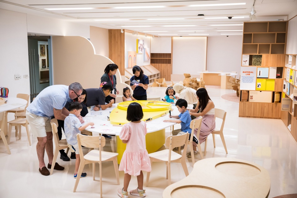 keppel centre for art education by wy to singapore