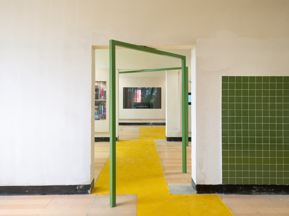 start from hushiguang exhibition south gallery space design by swoop