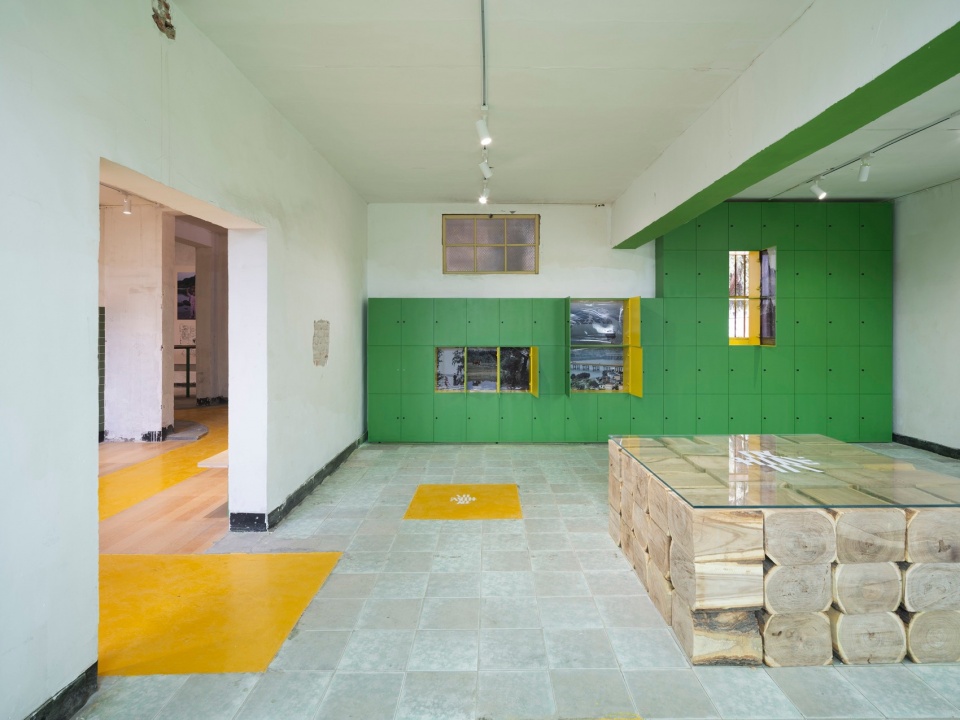 start from hushiguang exhibition south gallery space design by swoop