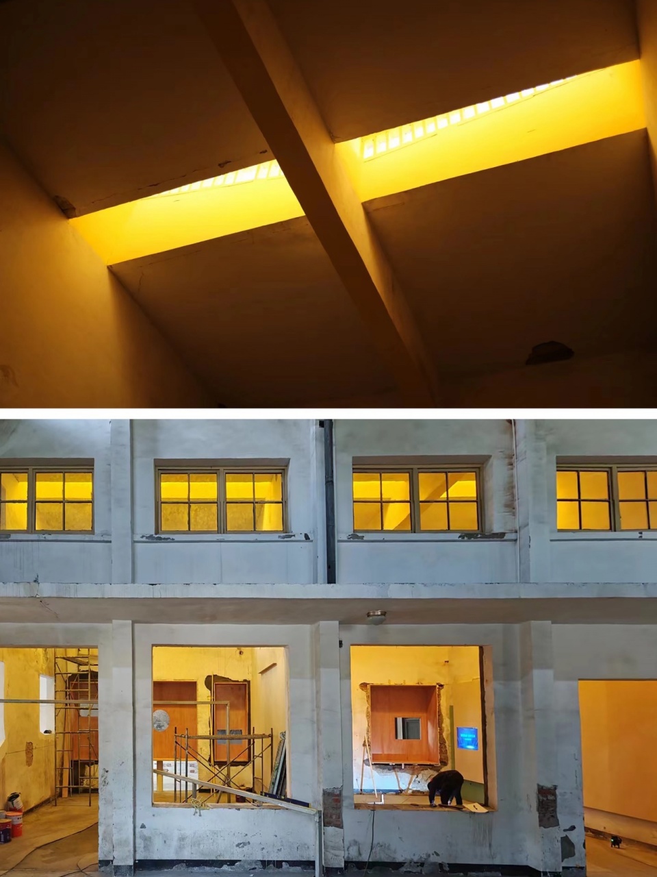 start from hushiguang exhibition south gallery space design by swoop