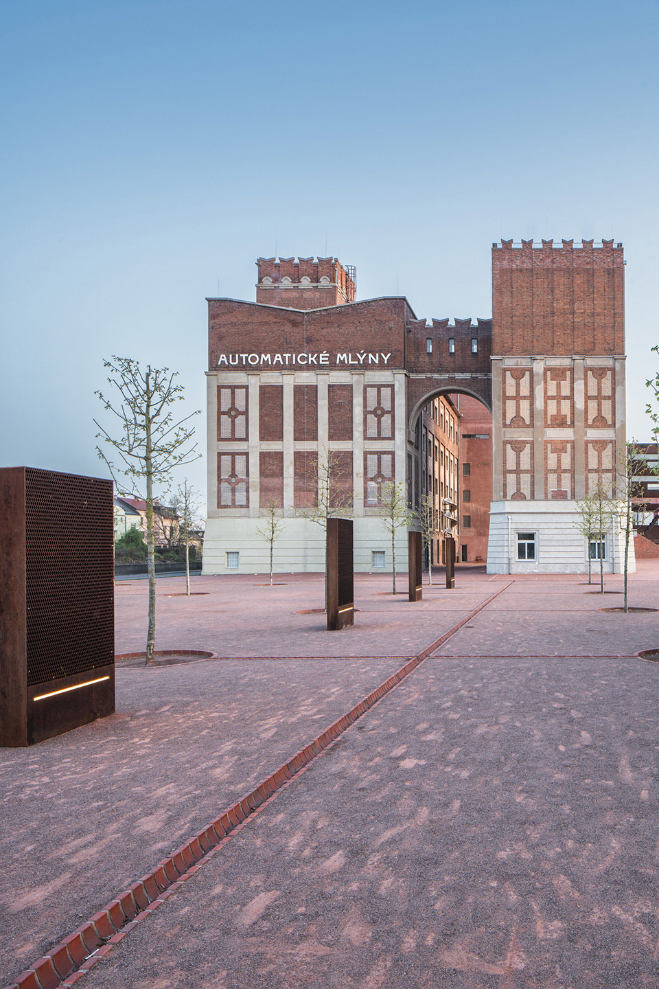automatic mills grain silo conversion by proks prikryl architekti