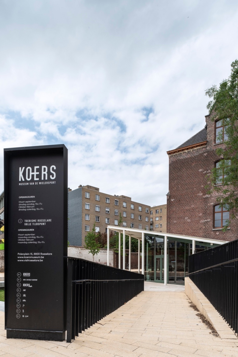 cycling museum renovation by callebaut architecten