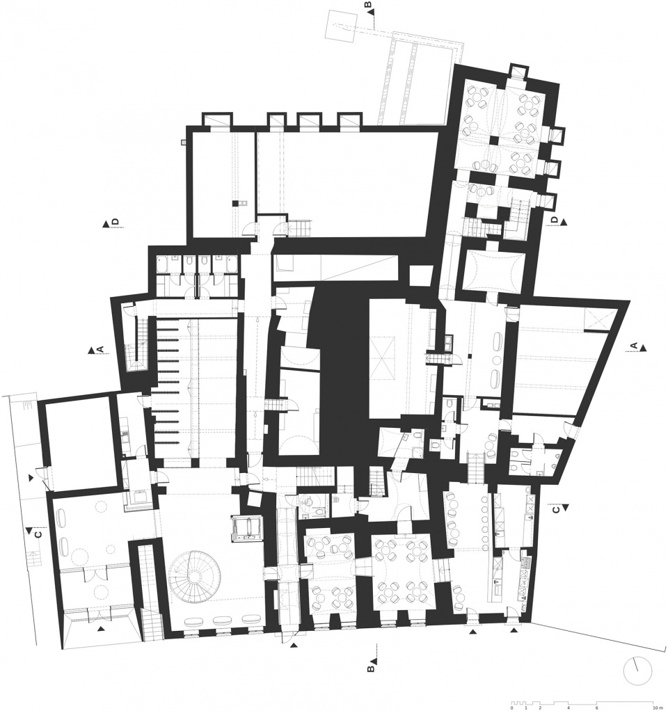 jirasek theatre reconstruction by adam rujbr architects