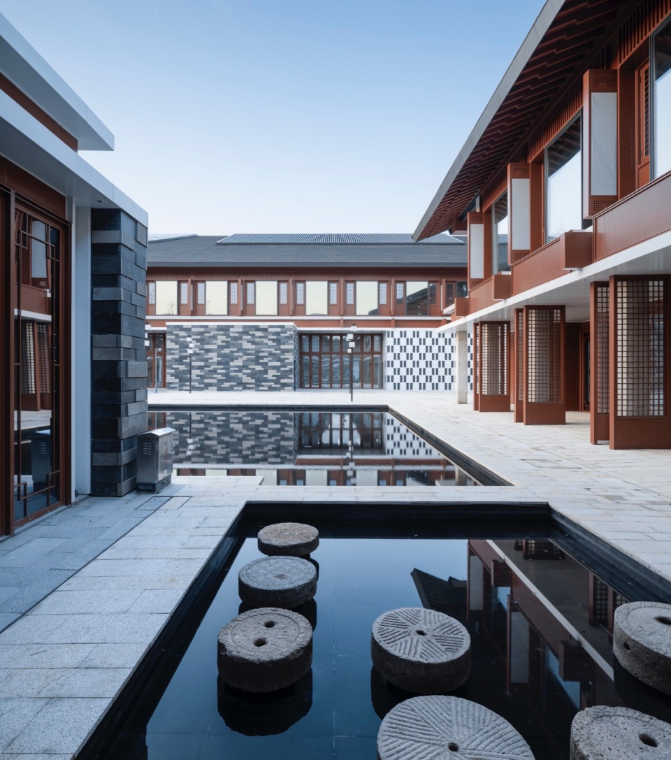 exhibition center of suzhou life and 9 town design studio for urban architecture health town by