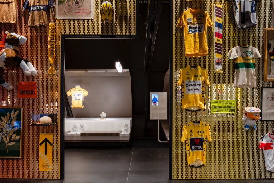 cycling museum renovation by callebaut architecten