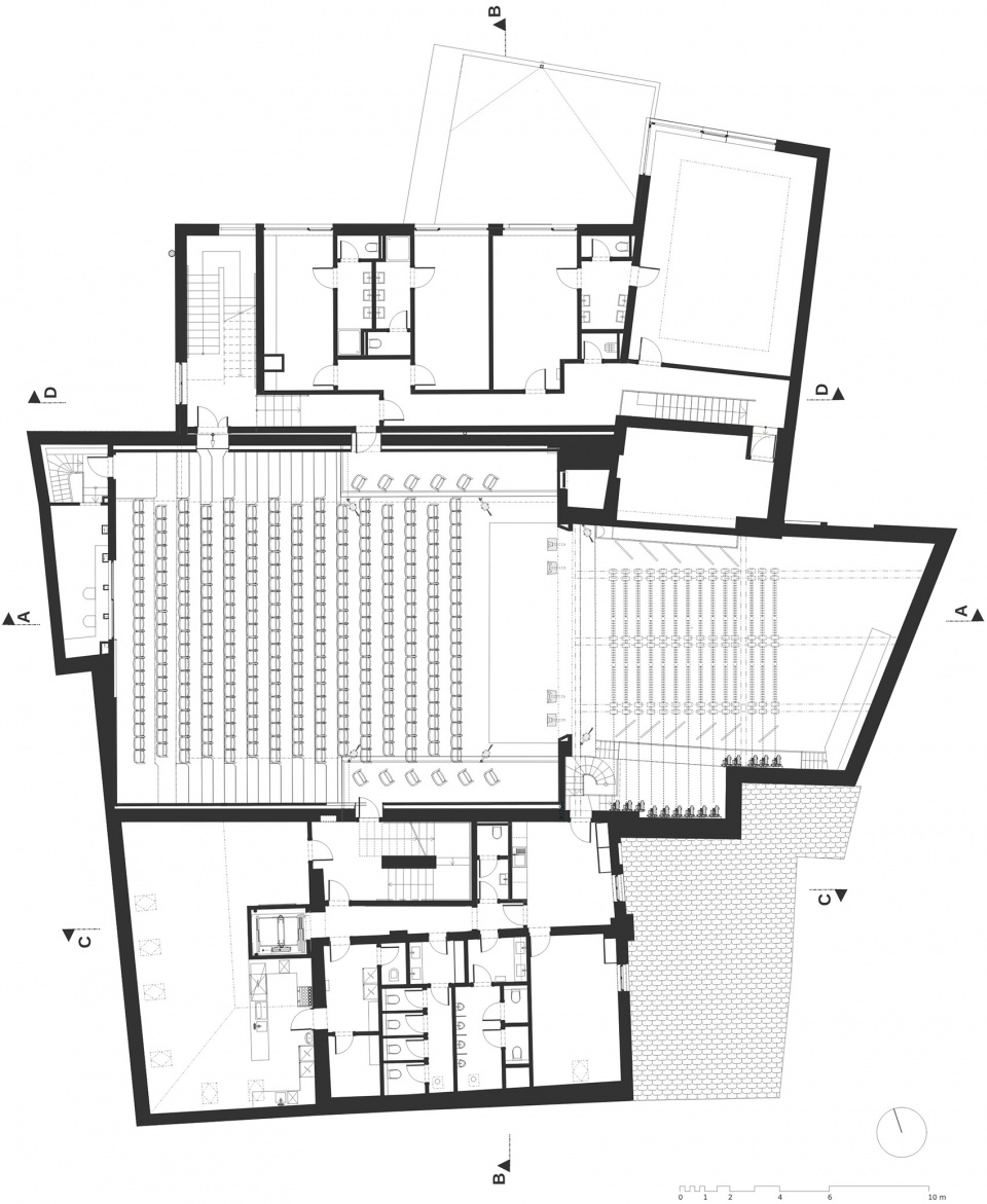 jirasek theatre reconstruction by adam rujbr architects