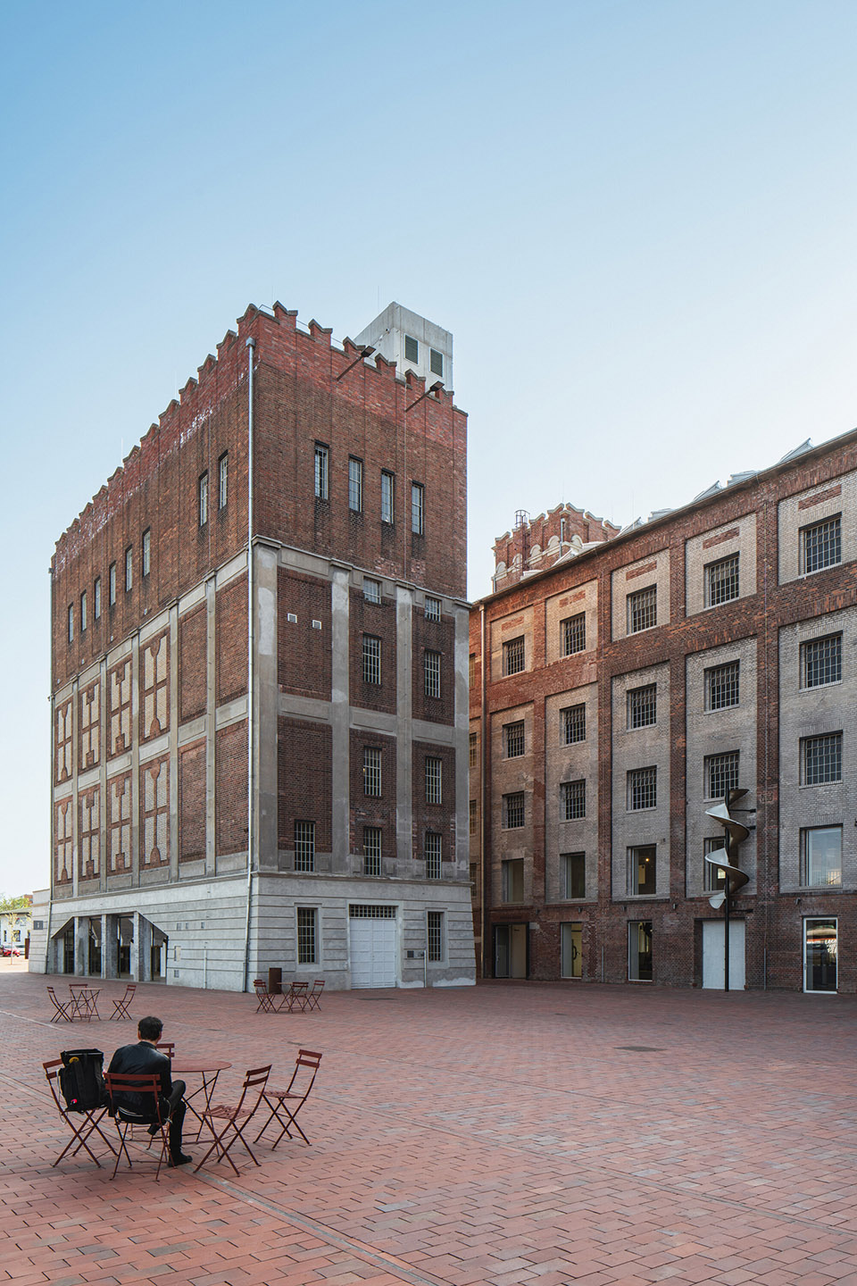 automatic mills grain silo conversion by proks prikryl architekti