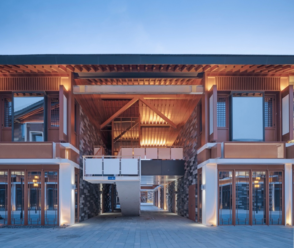 exhibition center of suzhou life and 9 town design studio for urban architecture health town by