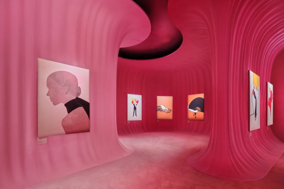 miss dior exhibition by oma