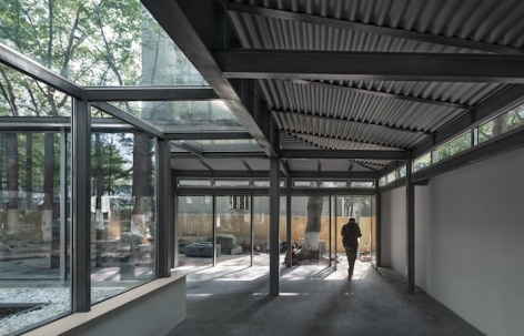 南京大学南园景观亭 / 南大建筑间架工作室