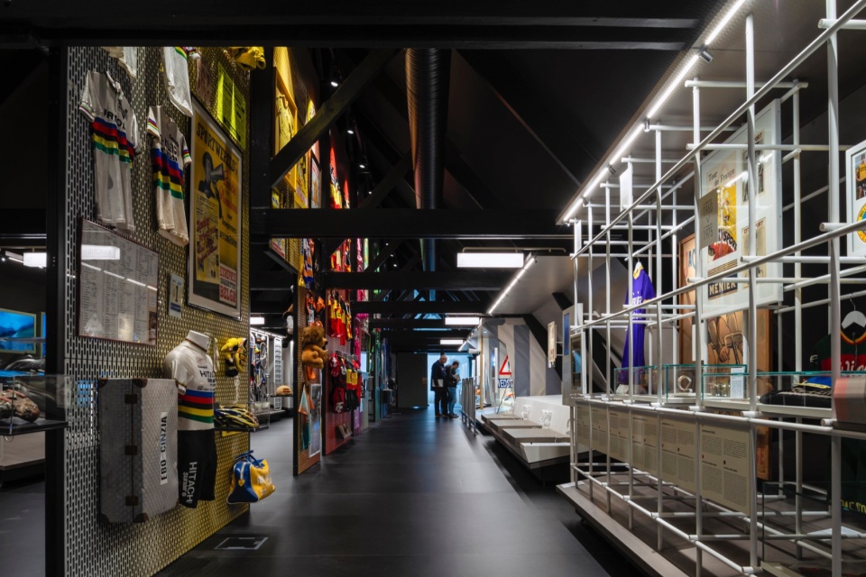 cycling museum renovation by callebaut architecten