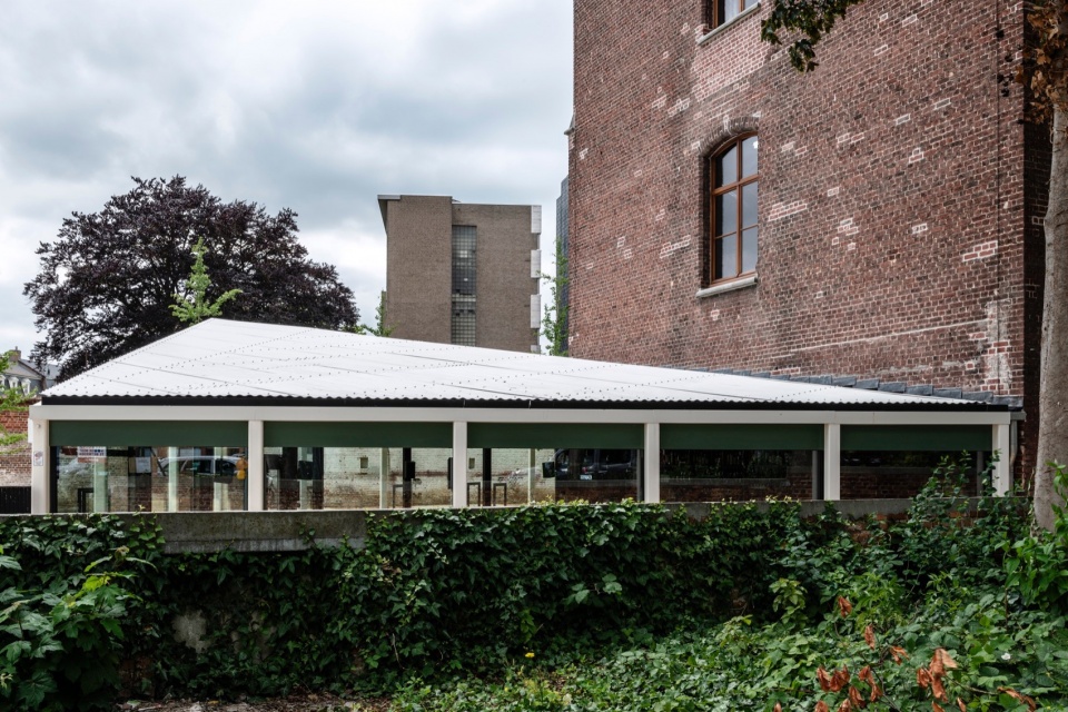 cycling museum renovation by callebaut architecten