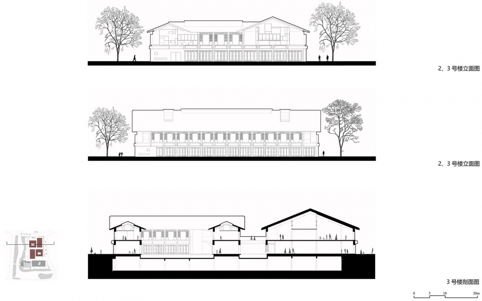 exhibition center of suzhou life and 9 town design studio for urban architecture health town by