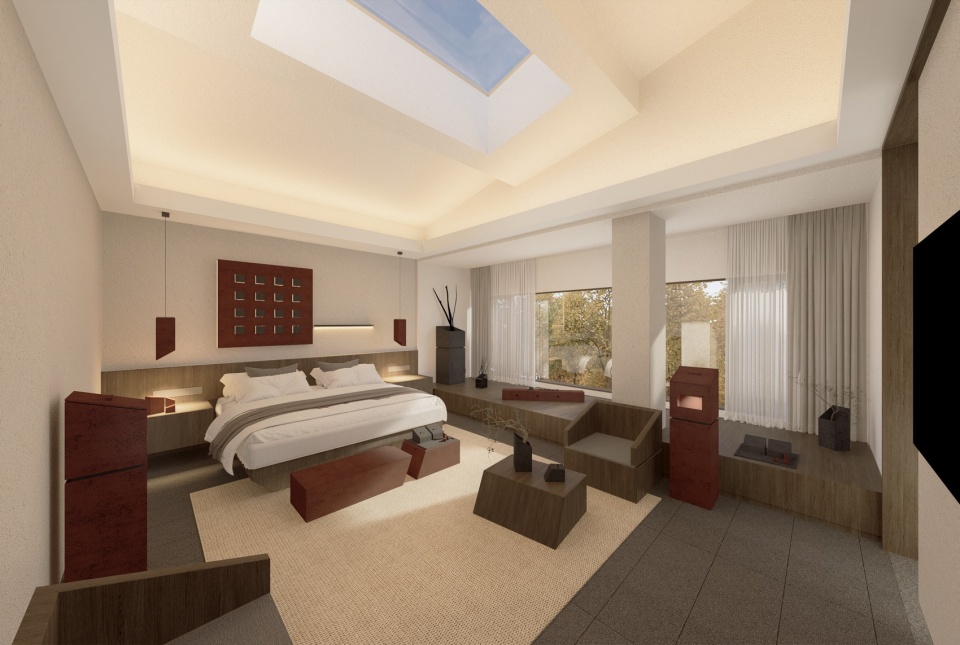 Pingwu Sichuan Plum villa by Archermit