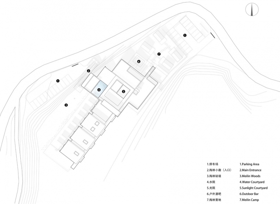 Pingwu Sichuan Plum villa by Archermit