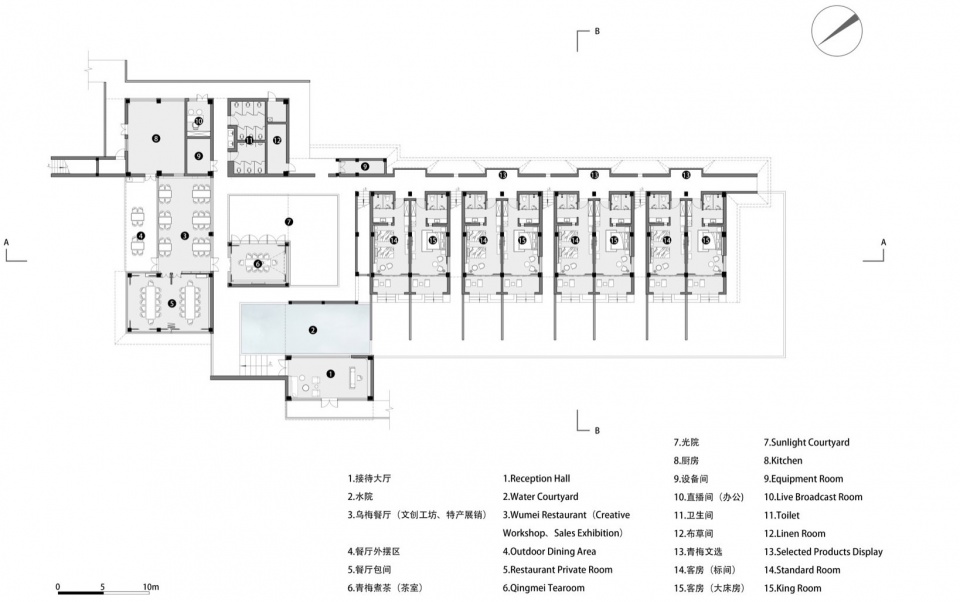 Pingwu Sichuan Plum villa by Archermit