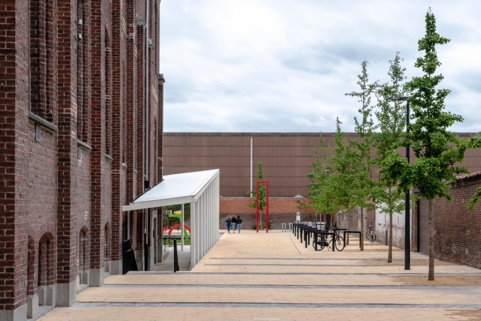cycling museum renovation by callebaut architecten